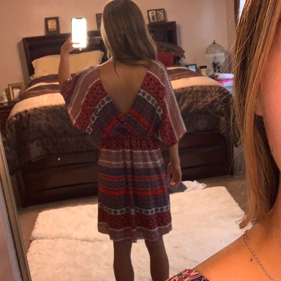 Francesca’s Printed Dress - Picture 7 of 7